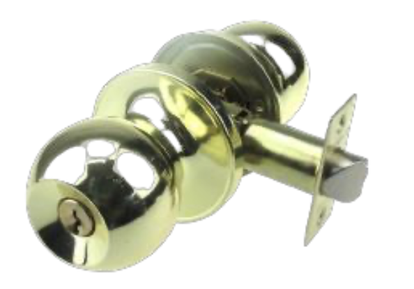 Elite Security - 2pk Key Entry - Keyed Alike - Polished Brass